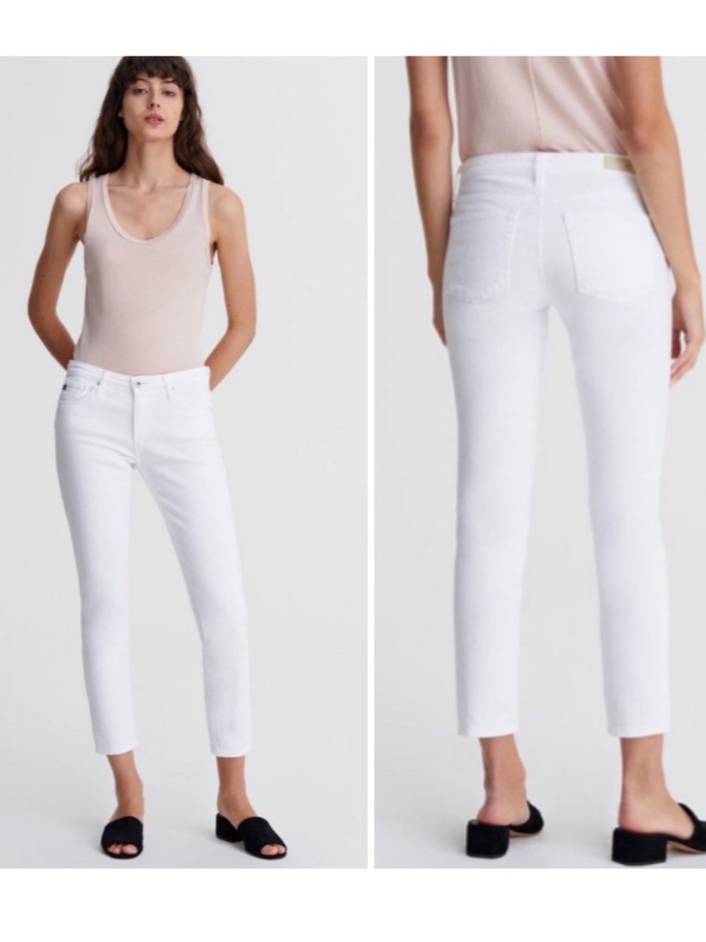 AG Denim The Prima Ankle Cigarette Jeans Size 33R